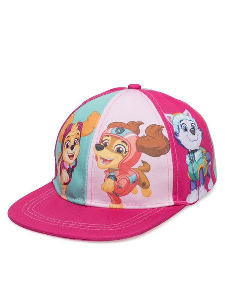 Paw Patrol Czapka z daszkiem ACCCS-SS24-407PAW Różowy. Czerwone czapki dla dzieci Paw Patrol, bez wzorów, z poliesteru. Za 39.99 zł.