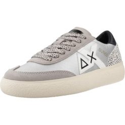 Buty SUN68 SALLY Szary. Szare obuwie sportowe damskie SUN68, bez wzorów, ze skóry, na fitness i siłownię. Za 298.99 zł.