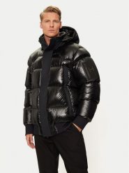 Boss Kurtka puchowa Ronnie 50522627 Czarny Regular Fit. Czarne kurtki męskie Boss, m, bez wzorów, z puchu, bez kaptura. Za 2,449.00 zł.