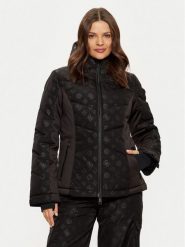 Guess Kurtka narciarska W4PL3N WH0K0 Czarny Regular Fit. Czarne kurtki sportowe damskie Guess, s, z aplikacjami, z syntetyku, bez kaptura, narciarskie. Za 1,239.00 zł.