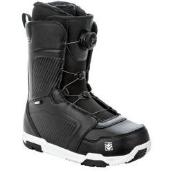 Buty snowboardowe Raven Flush MOZ. Czarne obuwie sportowe damskie RAVEN, bez wzorów, snowboardowy. Za 749.00 zł.
