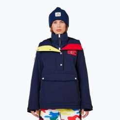 Kurtka narciarska damska Rossignol JCC Valthor. Niebieskie kurtki snowboardowe damskie Rossignol, l, bez wzorów, z materiału, bez kaptura, narciarskie, primaloft. Za 2,999.00 zł.