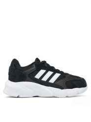 Adidas Sneakersy Crazychaos 2000 JH6506 Czarny. Czarne buty sportowe dziewczęce Adidas, bez wzorów, z materiału, bez zapięcia. Za 199.99 zł.