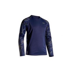 Koszulka termiczna tenis dla dzieci. Niebieskie t-shirty dla chłopców ARTENGO, bez wzorów, z materiału, bez ramiączek. Za 29.99 zł.