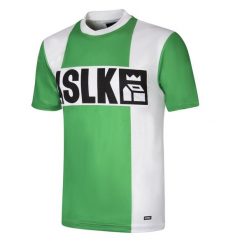 Retro koszulka piłkarska – Męska – Racing Mechelen 1989 - 90 -Zielona. Zielone koszulki sportowe męskie COPA FOOTBALL, m, bez wzorów, bez kołnierzyka, bez ramiączek, do piłki nożnej. Za 296.91 zł.