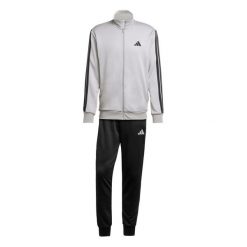Dres adidas Szary 3 Paski. Szare paski damskie Adidas, bez wzorów, z dresówki, sportowe. Za 265.99 zł.