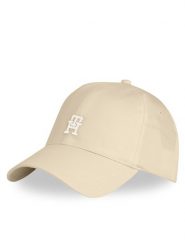 Tommy Hilfiger Czapka z daszkiem Th Imd Color 6 Panel Cap AM0AM13542 Beżowy. Brązowe rękawiczki męskie Tommy Hilfiger, bez wzorów, z bawełny. Za 129.99 zł.