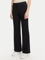 Guess Spodnie materiałowe V5YB11 KCX42 Czarny Regular Fit. Czarne spodnie materiałowe damskie Guess, xs, z aplikacjami, z materiału. Za 279.99 zł.