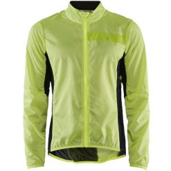 Windbreaker Craft Essence Light Wind. Zielone kurtki sportowe męskie Craft, l, bez wzorów, rowerowe. Za 423.00 zł.