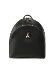 Patrizia Pepe Plecak CB0056/L001-K118 Czarny. Czarne plecaki damskie Patrizia Pepe, bez wzorów, ze skóry. Za 1,429.00 zł.