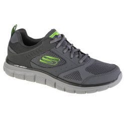 Buty do chodzenia męskie Skechers Tracksyntac. Szare buty sportowe męskie Skechers, bez zapięcia, trekkingowe, Skechers Sport. Za 259.99 zł.