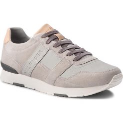 Sneakersy TOMMY HILFIGER - City Casual Material Mix Runner FM0FM01624 Diamond Grey 001. Szare półbuty na co dzień męskie Tommy Hilfiger, z materiału, casualowe, bez zapięcia. W wyprzedaży za 279.00 zł.