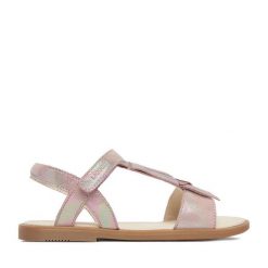 Sandały Lasocki Young. Fioletowe sandały dziewczęce Lasocki Young, bez zapięcia. Za 129.99 zł.