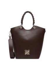 Nine West Torebka EO-HIDDEN CHARM-LDA9444 Brązowy. Brązowe torebki do ręki damskie Nine West, bez wzorów, ze skóry, bez dodatków. Za 299.99 zł.