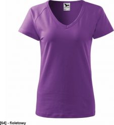 MALFINI Dream 128 - ADLER - Koszulka damska, 180 g/m, - fioletowy M. Fioletowe t-shirty damskie Malfini, m, bez wzorów, bez kołnierzyka. Za 34.65 zł.