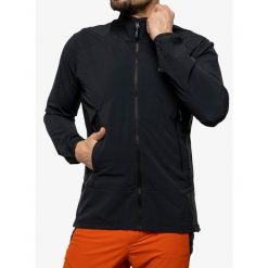 Softshell męski Rab Borealis Tour Jacket. Czarne kurtki męskie RAB, m, bez wzorów, z softshellu, sportowe, bez kaptura. Za 329.99 zł.