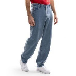 Męskie dżinsy 120. rocznica Real Sporting de Gijón Siroko SC120 Heritage Deni. Niebieskie jeansy męskie SIROKO, klasyczne. Za 422.00 zł.