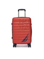 Nautica Walizka kabinowa NTC-KS-004-07-S Czerwony. Czerwone walizki męskie Nautica, bez wzorów, z tworzywa sztucznego. Za 299.99 zł.