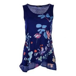 Desigual Desigual Top Damski Ginger S Ciemno-Niebieski. T-shirty damskie Desigual. W wyprzedaży za 163.00 zł.