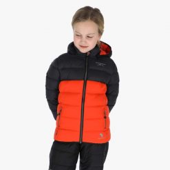 Kurtka puchowa junior hiking wodoodporna wiatroszczelna Östersund 2.0. Niebieskie kurtki damskie SWEDEMOUNT, m, bez wzorów, z materiału, bez kaptura. Za 449.99 zł.