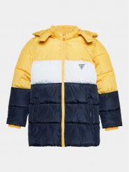 Guess Kurtka puchowa L3BL03 WB240 Kolorowy Regular Fit. Kurtki i płaszcze dla chłopców Guess, z aplikacjami, z puchu, bez kaptura. Za 369.99 zł.