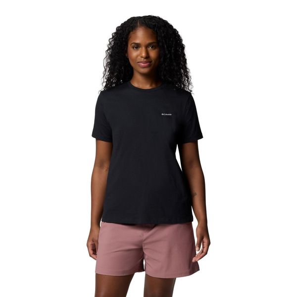 Columbia Koszulka Boundless Beauty 2036573010. Czarne koszulki sportowe damskie Columbia, m, bez wzorów, bez kołnierzyka, bez ramiączek. W wyprzedaży za 155.85 zł.