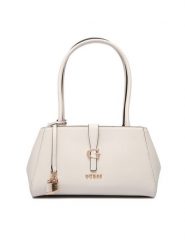 Guess Torebka Carrie HWVG98 96080 Écru. Torebki do ręki damskie Guess, z aplikacjami, ze skóry, bez dodatków. Za 639.99 zł.