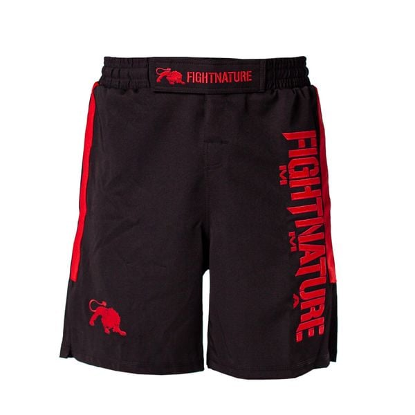 Szorty MMA Fightnature Cage. Czarne szorty męskie FIGHTNATURE, m, bez wzorów, z materiału. Za 237.00 zł.