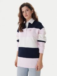 Tommy Jeans Bluza Badge DW0DW21927 Kolorowy Relaxed Fit. Bluzy damskie Tommy Jeans, xs, bez wzorów, z bawełny, bez kaptura. Za 489.99 zł.