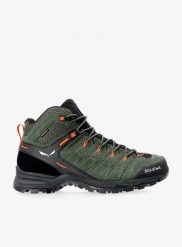 Buty trekkingowe Salewa Alp Mate Mid WP. Zielone trekkingi męskie Salewa, trekkingowe. Za 781.00 zł.