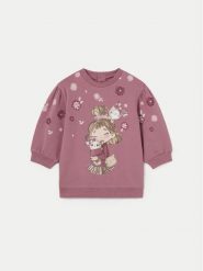 Mayoral Sukienka dzianinowa 2922 Różowy Regular Fit. Czerwone sukienki dla dziewczynek Mayoral, bez wzorów, z bawełny, bez ramiączek. Za 69.99 zł.