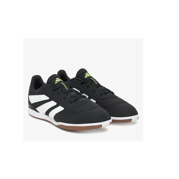 Buty halowe męskie Adidas Predator Club Sala. Czarne buty sportowe męskie Adidas, bez zapięcia, do piłki nożnej. Za 231.99 zł.