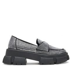 Loafersy Steve Madden. Szare mokasyny damskie Steve Madden. Za 399.99 zł.