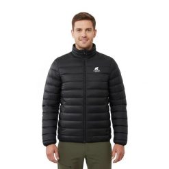 Męska kurtka puchowa Merino Nordend ML. Czarne kurtki męskie FJORK MERINO, na zimę, l, bez wzorów, z poliamidu, bez kaptura. Za 599.00 zł.