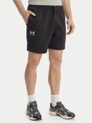 Under Armour Szorty sportowe UA Icon Fleece 1380377 Czarny Regular Fit. Czarne krótkie spodenki sportowe męskie Under Armour, l, bez wzorów, z bawełny. Za 199.99 zł.