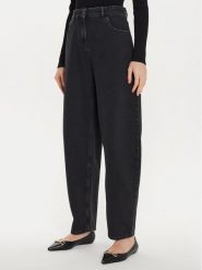 TWINSET Jeansy 242AT2274 Czarny Carrot Fit. Czarne jeansy damskie Twinset. Za 539.99 zł.