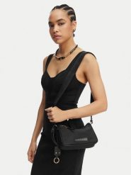 Elisabetta Franchi Torebka BS-95A-61E2-V260 Czarny. Czarne torebki do ręki damskie Elisabetta Franchi, bez wzorów, ze skóry, bez dodatków. Za 1,109.00 zł.