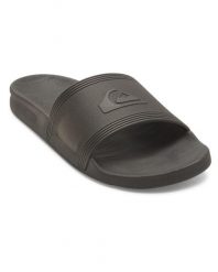 Sandały dla Mężczyzn DOCKYARD. Czarne sandały męskie Quiksilver, z materiału, bez zapięcia. Za 149.99 zł.