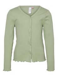 Vero Moda Girl Kardigan Lavender 10279811 Zielony Regular Fit. Zielone swetry dla dziewczynek Vero Moda Girl, bez wzorów, z bawełny, bez kołnierzyka, bez ramiączek, bez kaptura. Za 89.99 zł.