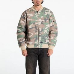 Kurtka VANS COPLEY BOMBER JACKET Zielony. Zielone kurtki męskie Vans, m, bez wzorów, z tkaniny, bez kaptura. Za 576.33 zł.
