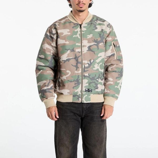 Kurtka VANS COPLEY BOMBER JACKET Zielony. Zielone kurtki męskie Vans, m, bez wzorów, z tkaniny, bez kaptura. Za 574.48 zł.