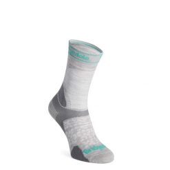 Skarpety biegowe damskie Bridgedale Trail Run Ultralight Zero Merino Sport Boot. Szare skarpety damskie Bridgedale, bez wzorów. Za 86.89 zł.