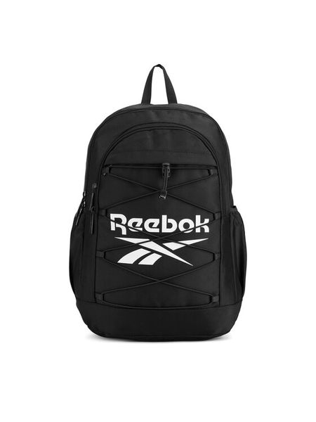 Reebok Plecak RBK-L-001-CCC Czarny. Czarne plecaki damskie Reebok, bez wzorów, z materiału, sportowe. Za 149.99 zł.