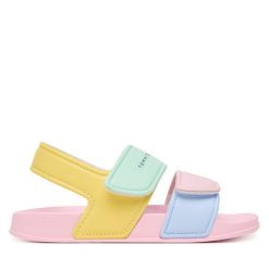 Sandały Tommy Hilfiger. Sandały dziewczęce Tommy Hilfiger, bez zapięcia. Za 209.99 zł.