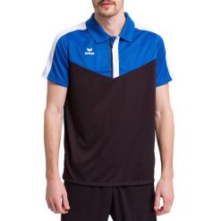 Polo Erima Squad. Czarne koszulki sportowe męskie Erima, m, bez wzorów, z materiału, bez kołnierzyka, bez ramiączek, do piłki nożnej. W wyprzedaży za 150.05 zł.