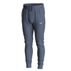 Spodnie dresowe Mizuno Athletic. Zielone spodnie sportowe męskie Mizuno, s, bez wzorów, z dresówki, do biegania. Za 271.45 zł.