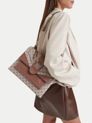 Nine West Torebka EO-MINIMAL CHIC-TK26009 Beżowy. Brązowe torebki do ręki damskie Nine West, bez wzorów, ze skóry, bez dodatków. Za 349.99 zł.