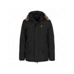 Parka Peak Mountain Capeak. Czarne parki męskie Peak Mountain, na zimę, m, bez wzorów. W wyprzedaży za 329.50 zł.