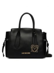 LOVE MOSCHINO Torebka JC4055PP1PLL0000 Czarny. Czarne torebki do ręki damskie Love Moschino, bez wzorów, ze skóry, bez dodatków. Za 1,009.00 zł.