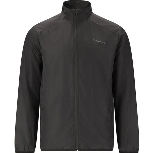 Kurtka z dresu Endurance Sylas. Czarne kurtki męskie Endurance, l, bez wzorów, z dresówki, do biegania. Za 218.00 zł.